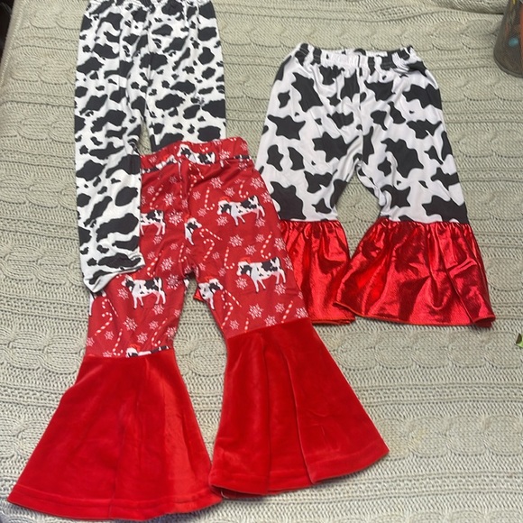 Toddler cow print outfit bundle size SX - Picture 4 of 9